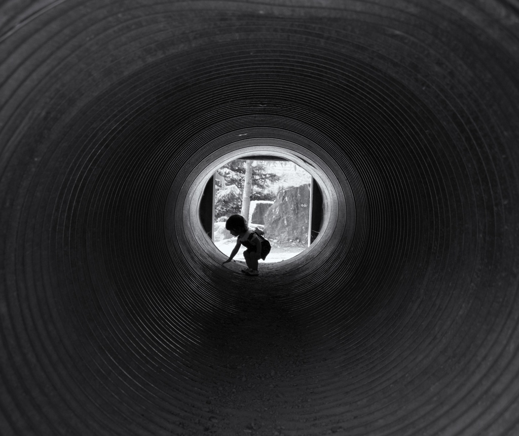 Exploring the tunnel (1 of 1) by epcello