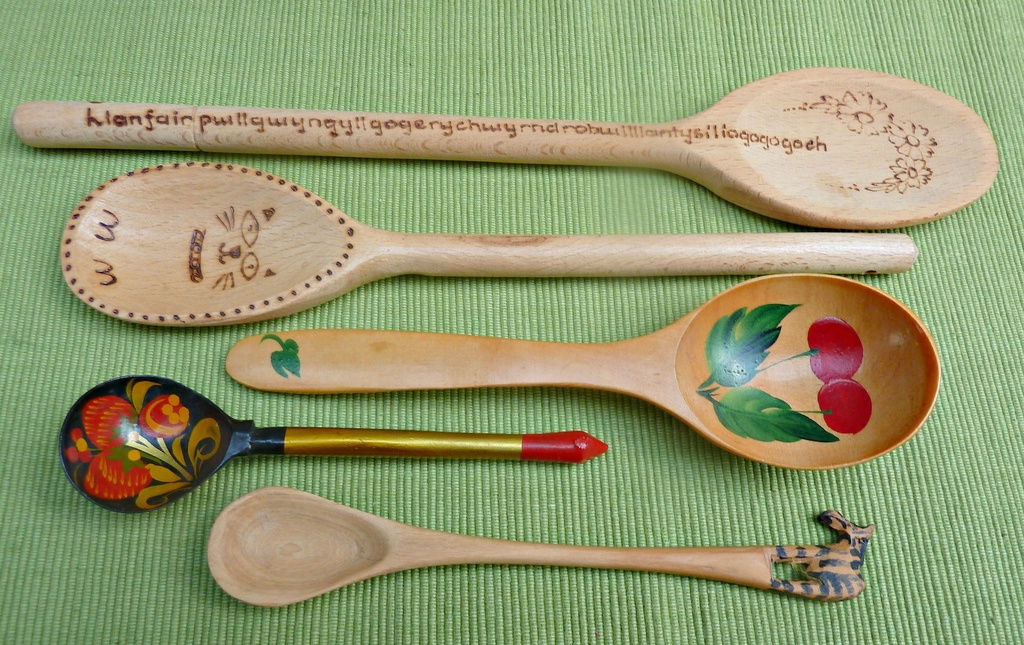 Just-4-July.Collection. My wooden spoons by wendyfrost