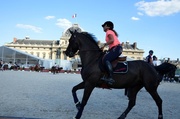 3rd Jul 2014 - Riding in front of the Ecole Militaire