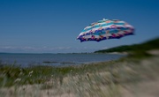 10th Jul 2014 - Lensbaby 5.  UFO Over the Beach