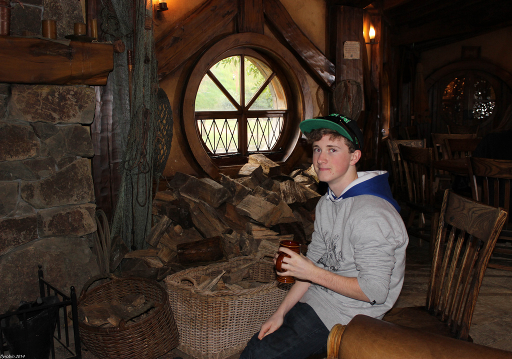 Inside The Green Dragon Inn, Shire's Rest by flyrobin