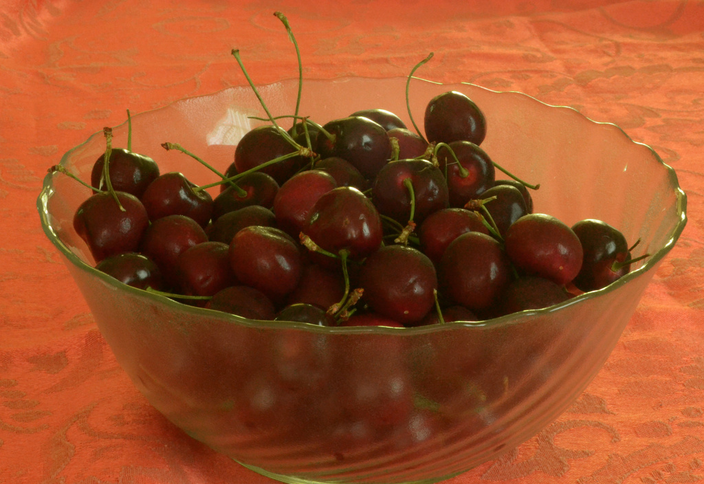 bowl of cherries by francoise
