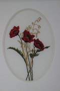 15th Jul 2014 - cross stitched poppies