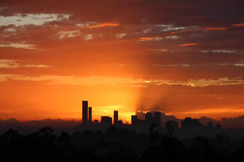 My Brisbane 30 - The City's on Fire by terryliv