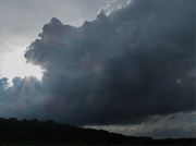 16th Jul 2014 - Dark cloud moving in