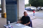 16th Jul 2014 - Selling raffle tickets outside Morrisons today!