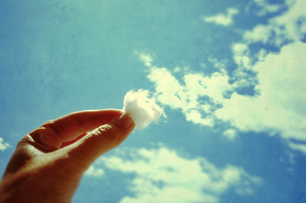 Extraction of a piece of cloud. by cocobella