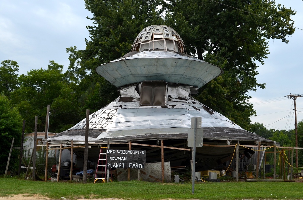 UFO Welcome Center, Bowman, SC by congaree