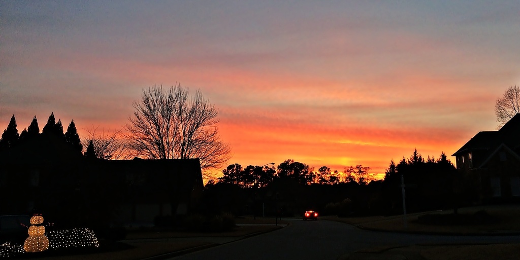 Sunset over Garrison Oaks by soboy5