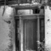 Black and white door by mittens