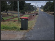 23rd Jul 2014 - Rubbish bin day in the Country