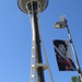 032 Space Needle and Jimi Hendrix by seattlite