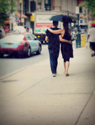 25th Jul 2014 - Lovers Caught up in the Rain 