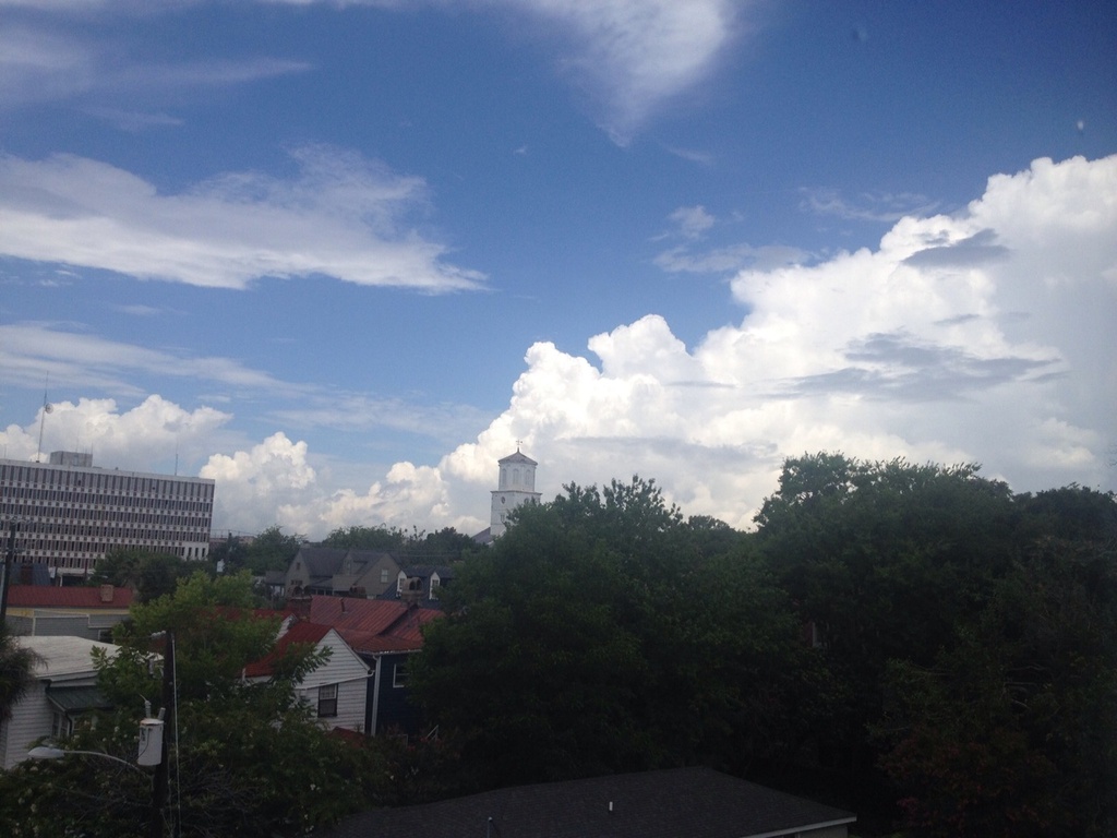 Summer clouds, Charleston,vSC by congaree