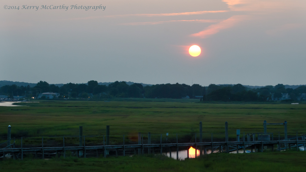 Marsh sunset by mccarth1