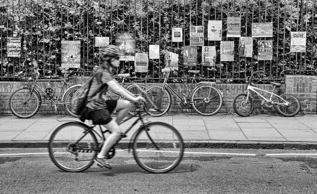Cambridge Cyclist by seanoneill