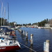 Port Fairy wharf...and blue sky! by gilbertwood