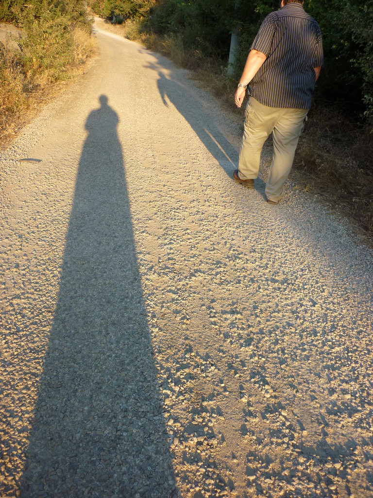 Me and my shadow by countrylassie