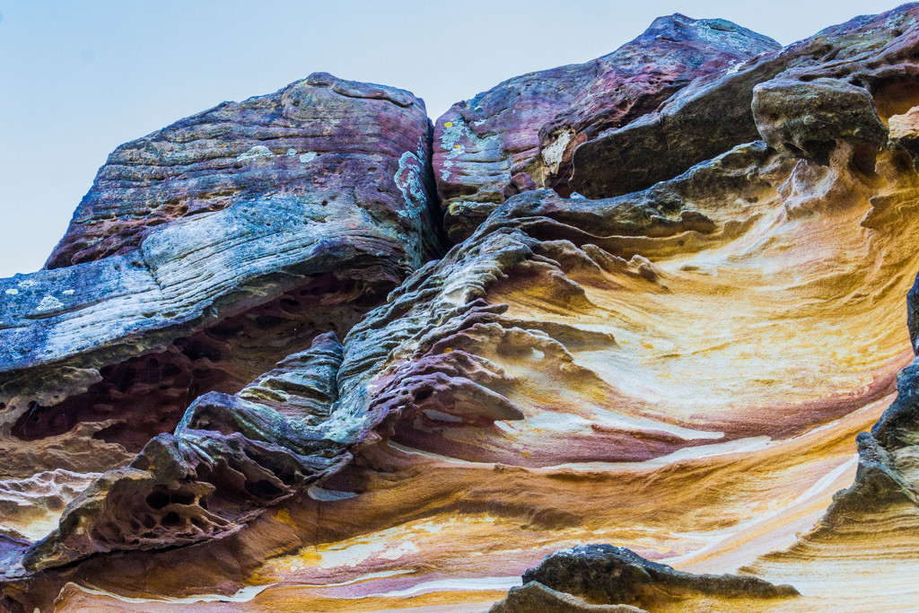 Sandstone cliffs by goosemanning
