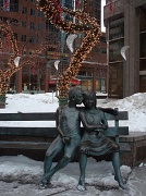 22nd Dec 2009 - Couple statue in Montreal
