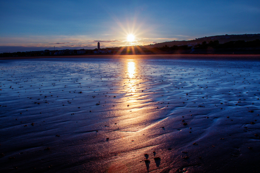 Day 203, Year 2 - Swansea Sunset by stevecameras