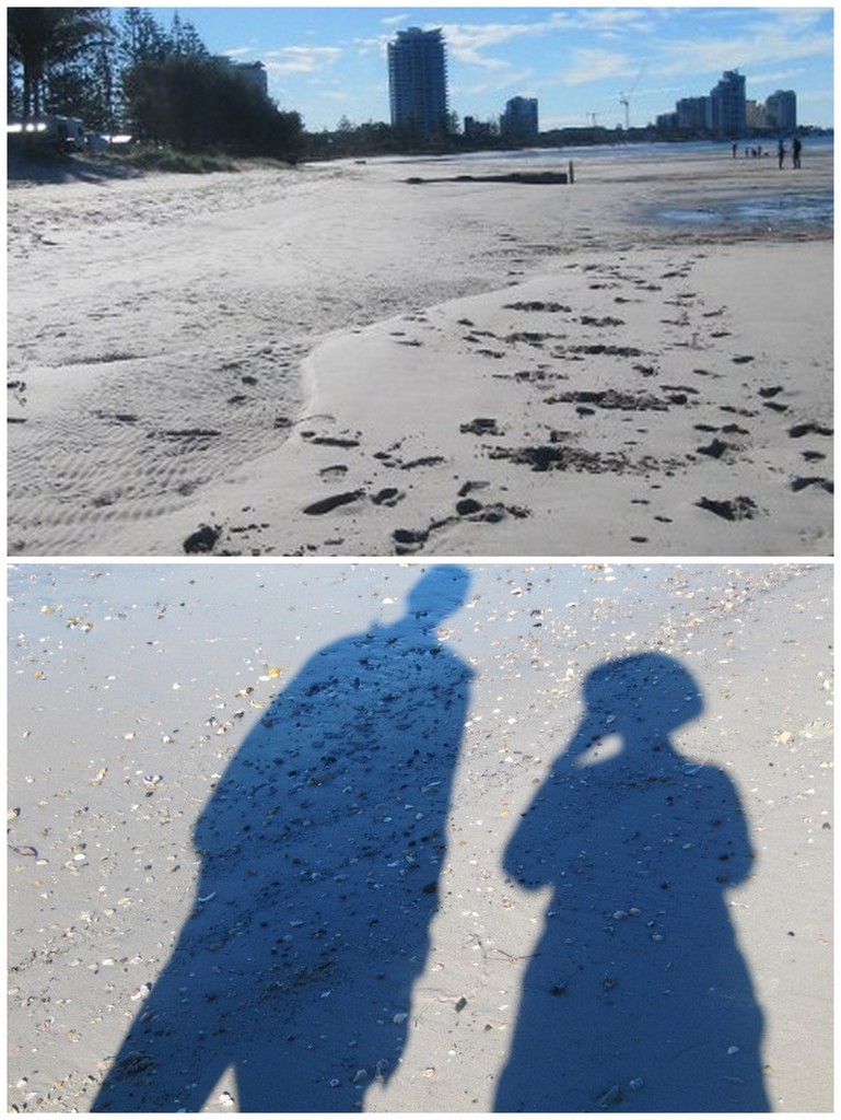 Footprints and Shadows. by happysnaps