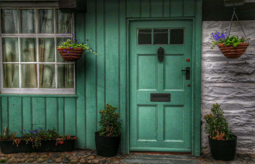 Green door by jesperani