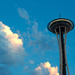 Perfect Clouds, Perfect Light...and the Space Needle by tina_mac