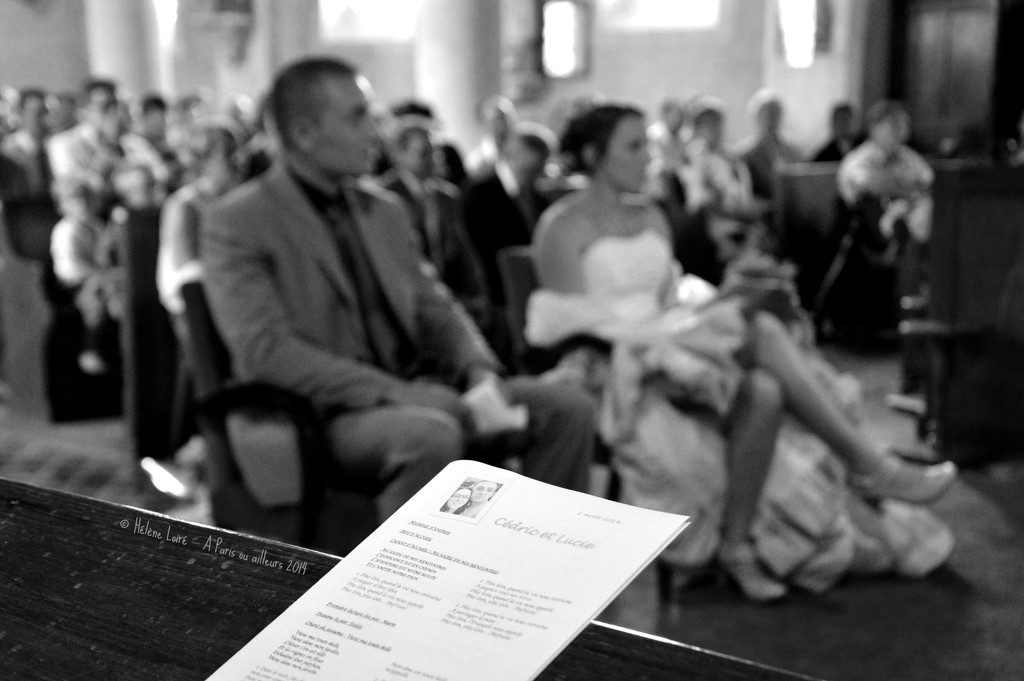 Wedding mass by parisouailleurs