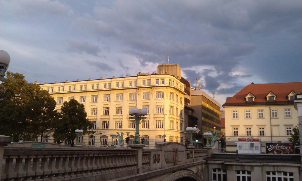 Ljubljana after the rain by nami