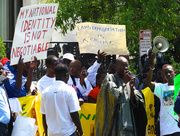 4th Aug 2014 - U.S.-Africa Summit Protest