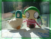 4th Aug 2014 - Sarah and Duck 