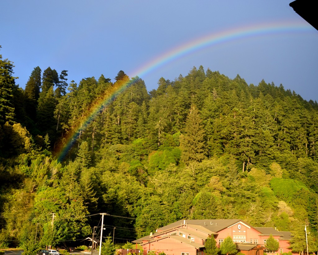Rainbows Welcome at Klamath by mariaostrowski
