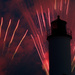 Fireworks at the Lighthouse by taffy