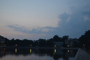 8th Aug 2014 - Sunset and clouds, Colonial Lake, Charleston, SC