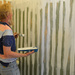 Bathroom stripes by jeneurell