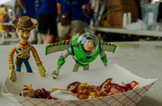 9th Aug 2014 - (Day 177) - Woody & Buzz at the BBQ
