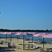 blue skies and pink umbrellas by summerfield