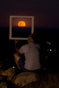 11th Aug 2014 - Framing the moon