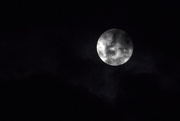 10th Aug 2014 - Clouds over the SuperMoon