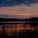 Sunset at Barney's Lake, Version Two by jyokota