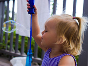 12th Aug 2014 - blowing bubbles