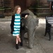 Hannah and the elephant.  by chimfa