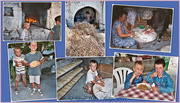 13th Aug 2014 - Breadmaking....Cretan Style