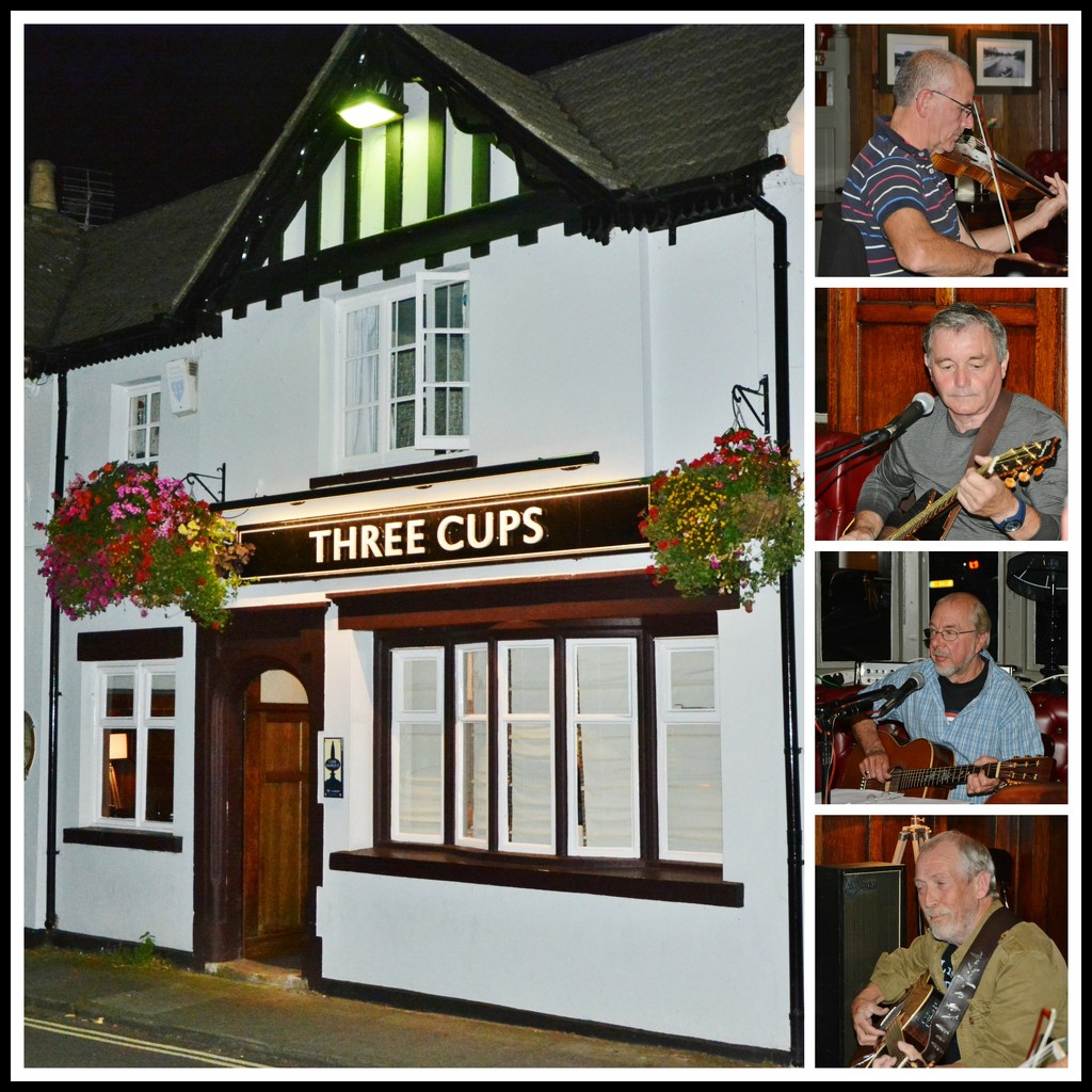 The Old Geezer Band in the Three Cups by rosiekind