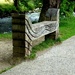 A substantial bench  by beryl