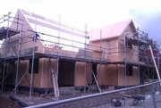 15th Aug 2014 - Roof going on!