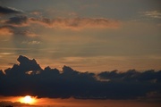 16th Aug 2014 - cloudy sunset