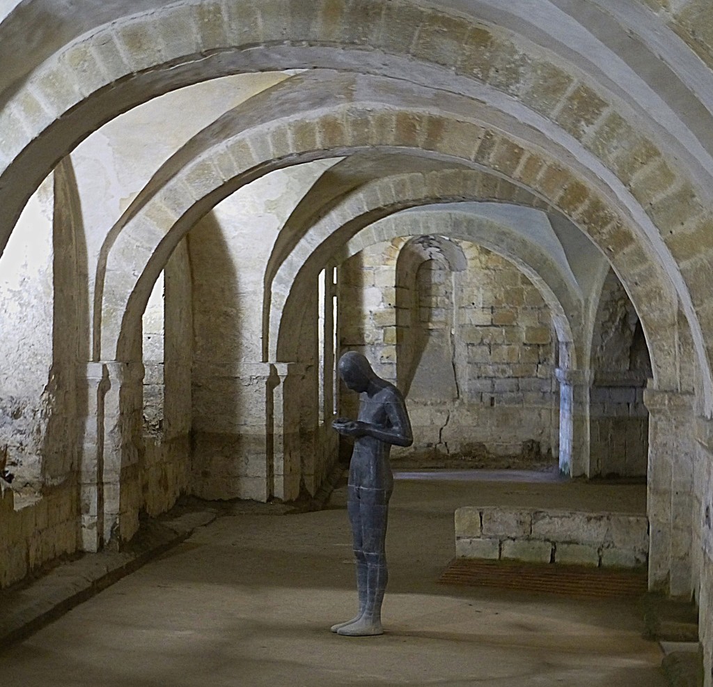 Antony Gormley's feet  by quietpurplehaze