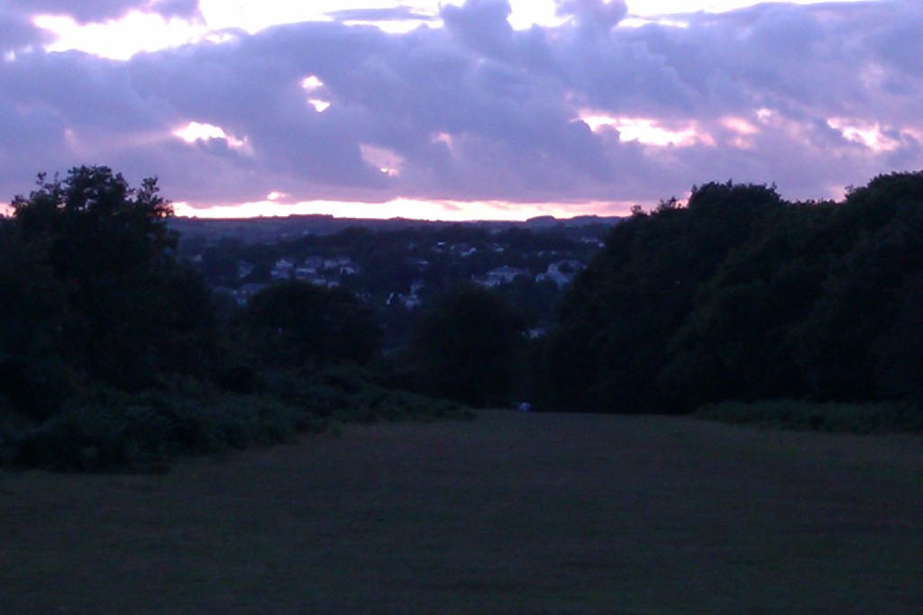 Sunset over Tavistock by jennymdennis